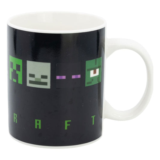 Minecraft Heat Change Mug Squared Pattern 325 ml P059849
