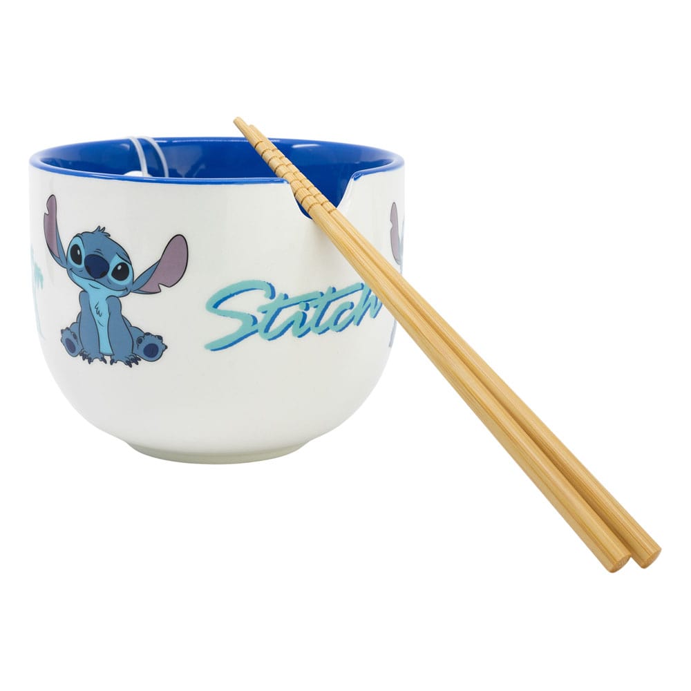 Lilo & Stitch Ramen Bowl with Chopsticks Stitch P059851