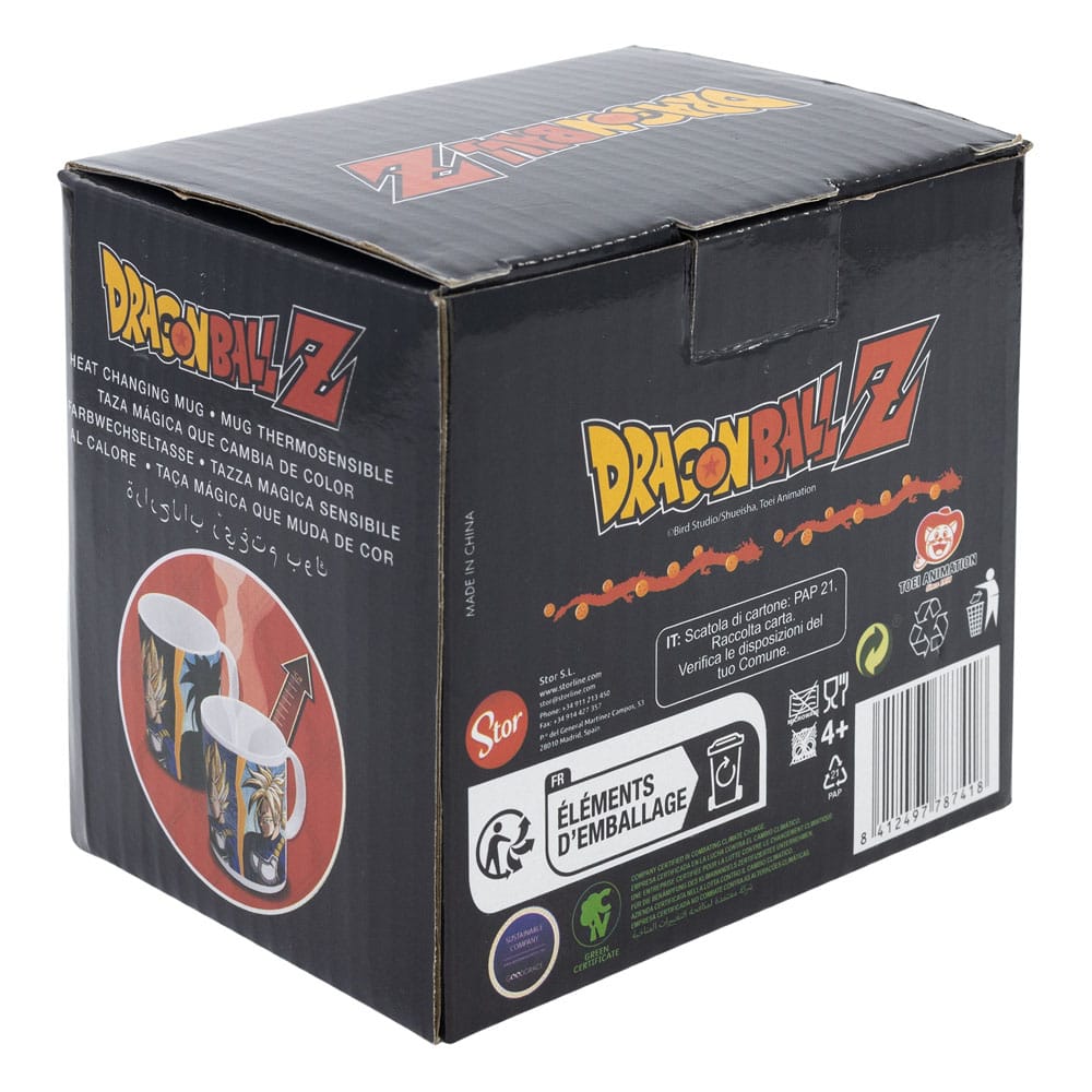 Dragon Ball Z Heat Change Mug Vegeta & Goku 325 ml P059863