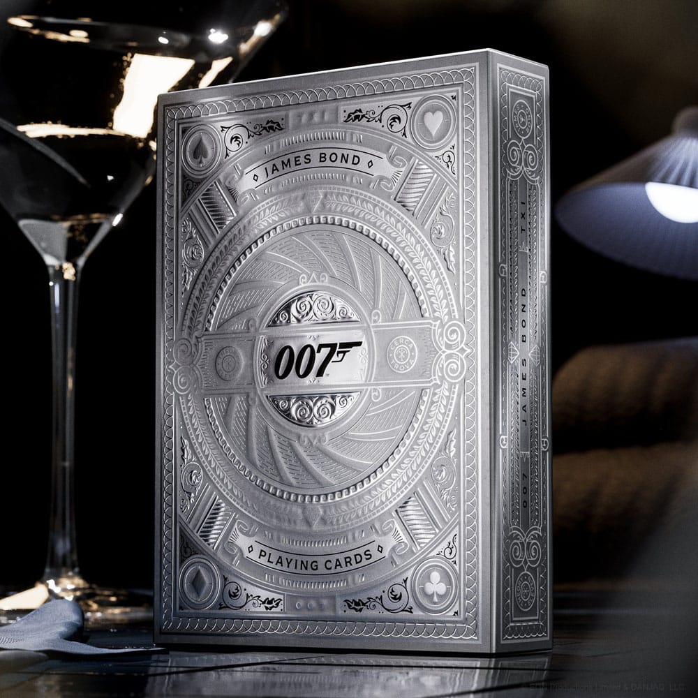 James Bond Playing Cards Silver Edition P060249