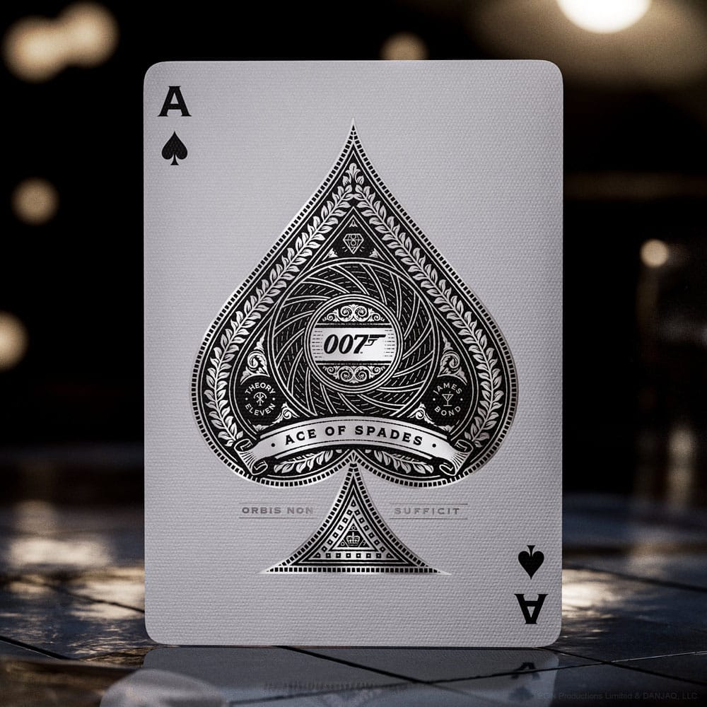 James Bond Playing Cards Silver Edition P060249