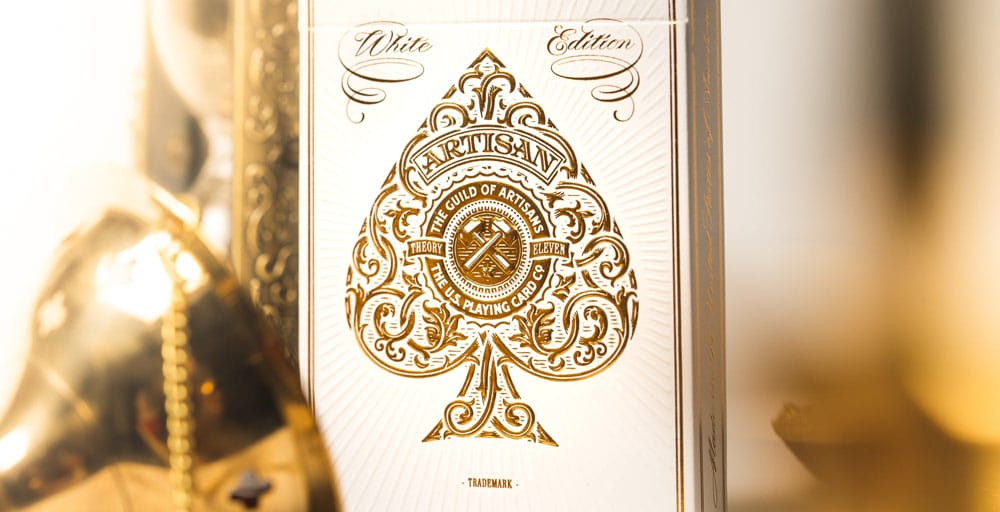 Artisan Playing Cards White P060251