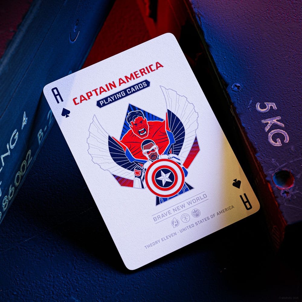 Captain America Playing Cards Patriotic Design P060266
