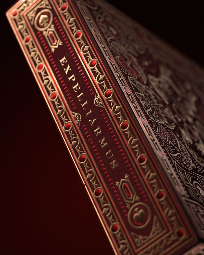 Harry Potter Playing Cards Red Version P060279