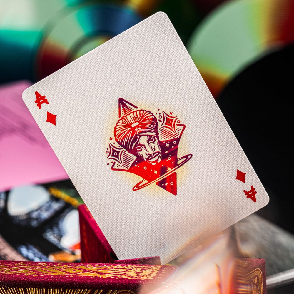 Outcast Playing Cards Red Velvet P060291