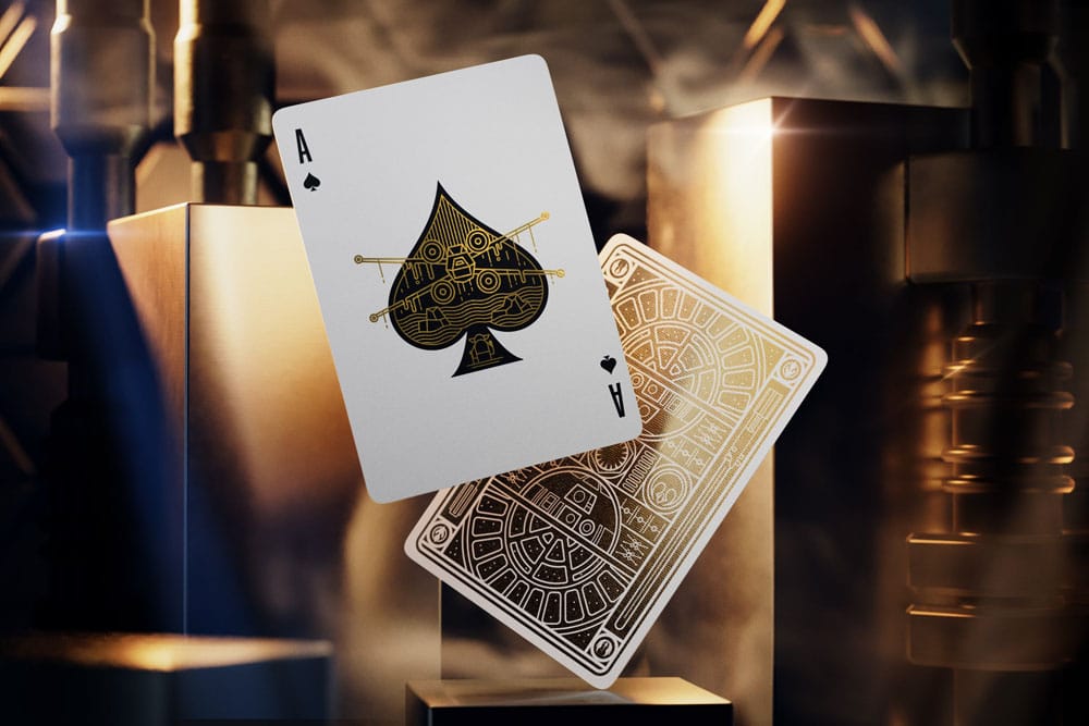 Star Wars Playing Cards Gold Version P060300