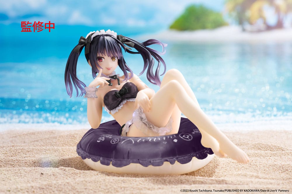Date A Live IV PVC Statue Aqua Float Girls Figure Kurumi Tokisaki Renewal Edition 10 cm P060404