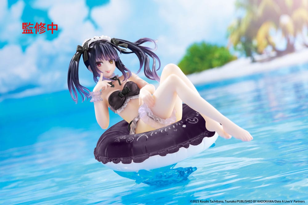 Date A Live IV PVC Statue Aqua Float Girls Figure Kurumi Tokisaki Renewal Edition 10 cm P060404