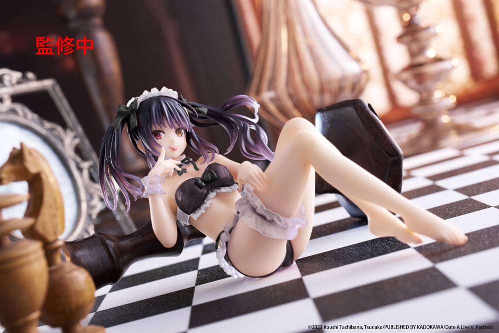 Date A Live IV PVC Statue Aqua Float Girls Figure Kurumi Tokisaki Renewal Edition 10 cm P060404