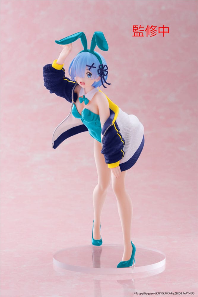 Re:Zero Starting Life in Another World Coreful PVC Statue Rem (Jacket Bunny Ver.) Renewal 18 cm P060407