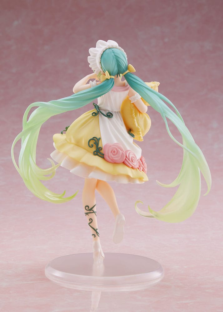 Hatsune Miku PVC Statue Hatsune Miku Wonderland Figure Sleeping Beauty Reissue 18 cm P060424