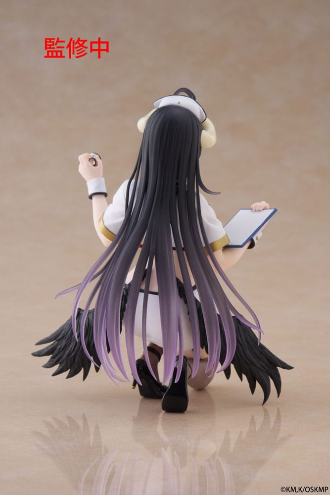 Overlord PVC Statue Desktop Cute Figure Albedo Nurse Ver. Renewal 13 cm P066775