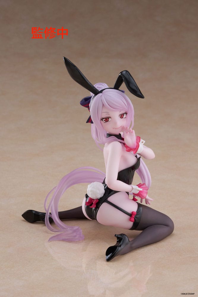 Overlord PVC Statue Desktop Cute Figure Shalltear Bunny Ver. 13 cm P060457