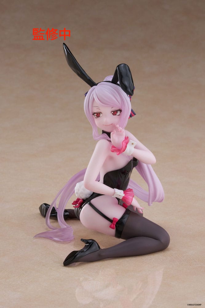 Overlord PVC Statue Desktop Cute Figure Shalltear Bunny Ver. 13 cm P060457
