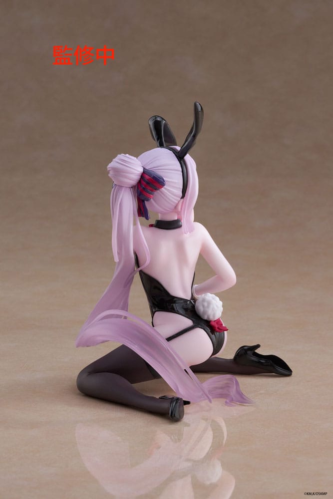 Overlord PVC Statue Desktop Cute Figure Shalltear Bunny Ver. 13 cm P060457
