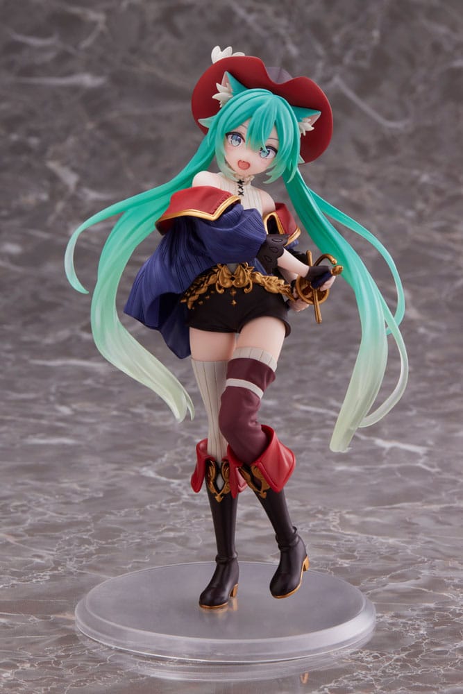 Hatsune Miku PVC Statue Hatsune Miku Wonderland Puss in Boots 18 cm P060458