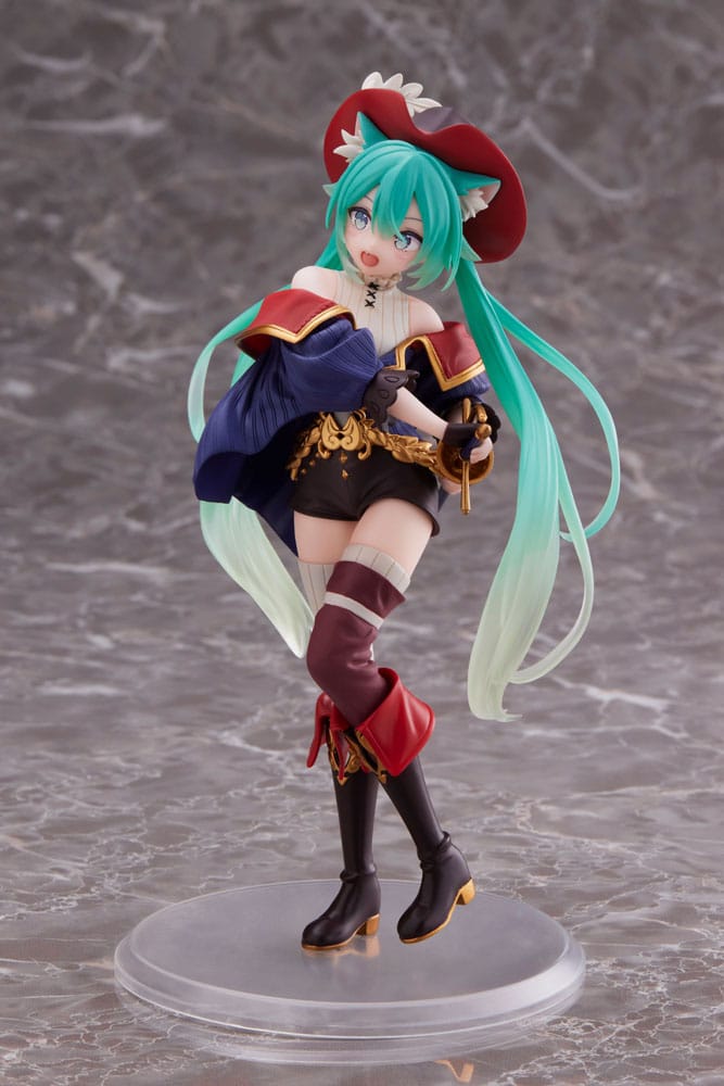 Hatsune Miku PVC Statue Hatsune Miku Wonderland Puss in Boots 18 cm P060458