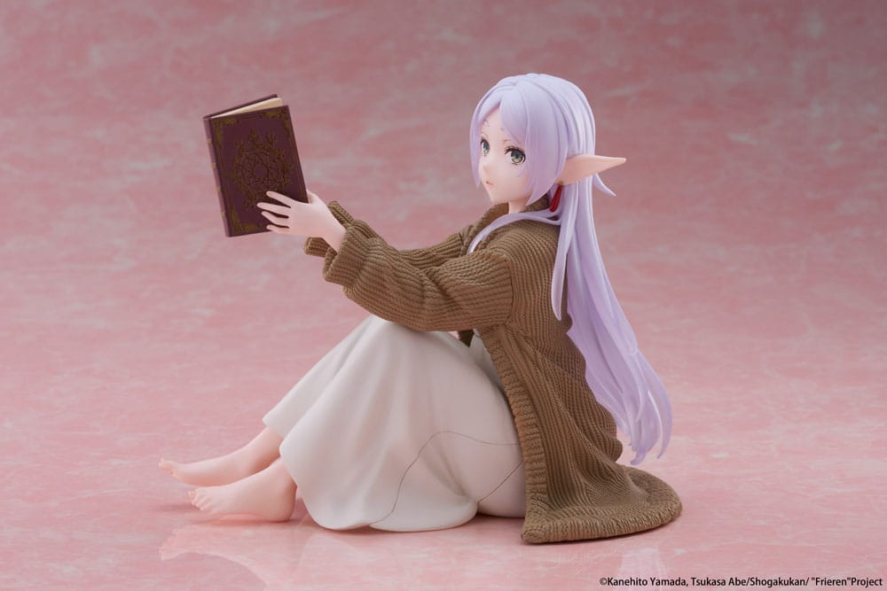 Frieren: Beyond Journey's End PVC Statue Desktop Cute Figure Frieren Roomwear Ver. 13 cm P064913