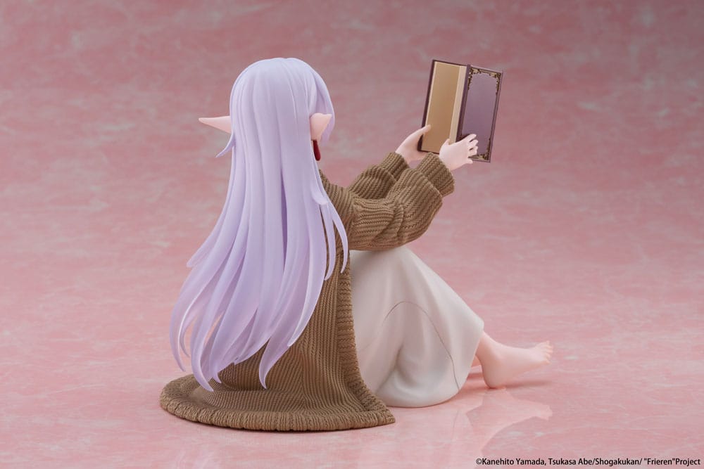 Frieren: Beyond Journey's End PVC Statue Desktop Cute Figure Frieren Roomwear Ver. 13 cm P064913