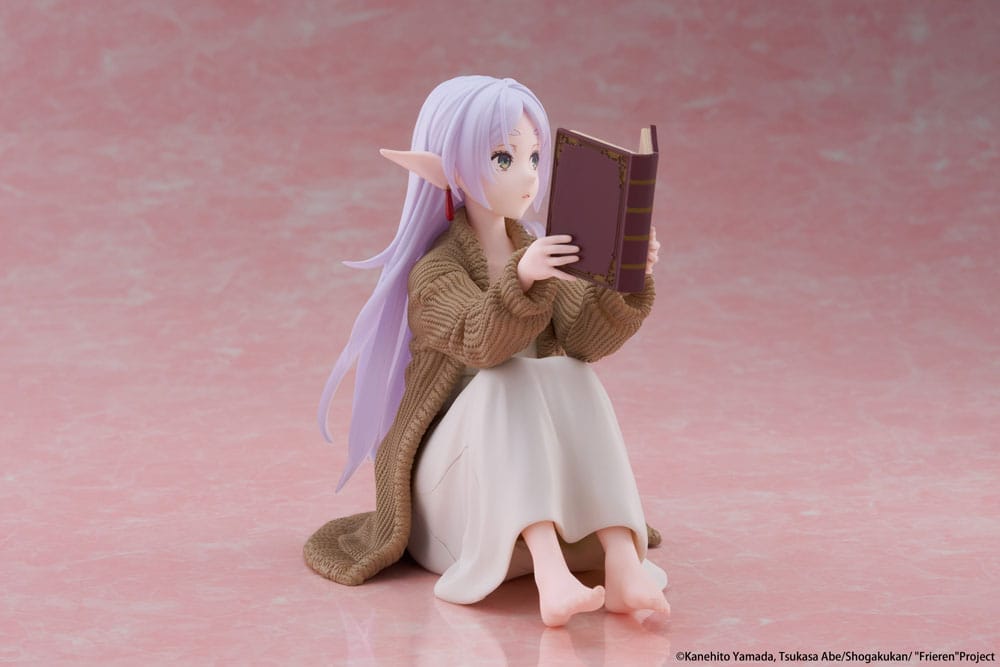 Frieren: Beyond Journey's End PVC Statue Desktop Cute Figure Frieren Roomwear Ver. 13 cm P064913
