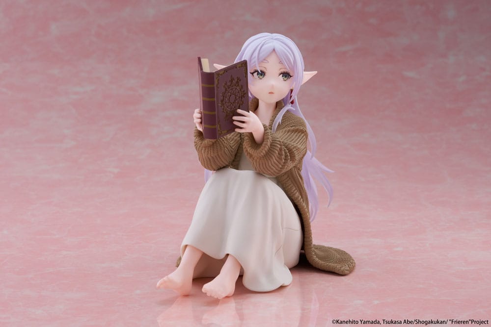 Frieren: Beyond Journey's End PVC Statue Desktop Cute Figure Frieren Roomwear Ver. 13 cm P064913