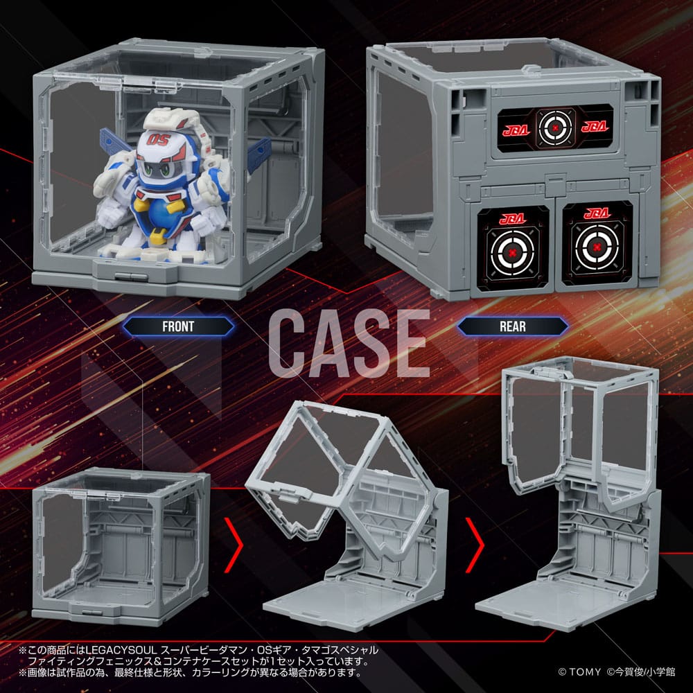 Super B-Daman Legacysoul Action Figure Fighting Phoenix & Container Set