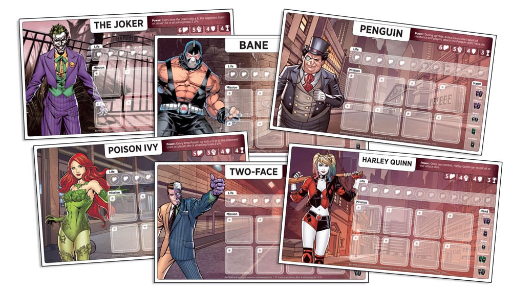 DC Comics Board Game Batman The Savior of Gotham City *English Version* P060797