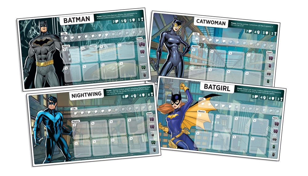 DC Comics Board Game Batman The Savior of Gotham City *English Version* P060797