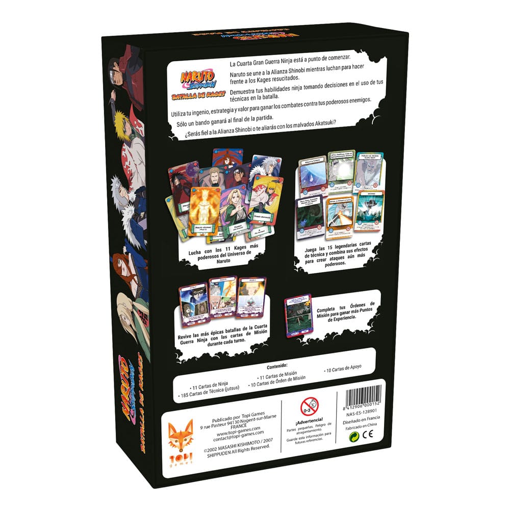 Naruto Card Game Kage Battle *Spain Version* P060810