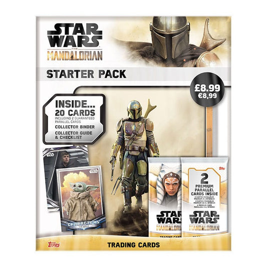 Star Wars: The Mandalorian Trading Cards Starter Pack *English Version* P060823