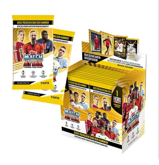 UEFA Club Competitions Match Attax TCG 2024 Booster Display (36) *German Version* P060825