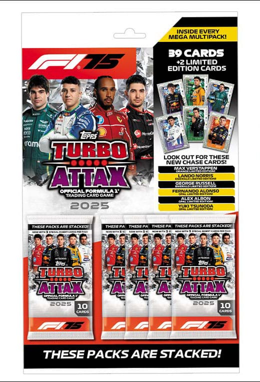 Formula 1 Turbo Attax TCG 2025 Mega Multipack *German Version* P060829