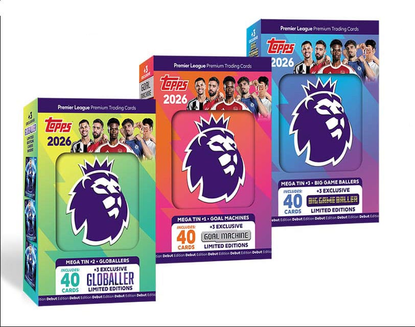 Premier League 2025/26 Trading Cards Mega Tin P060838