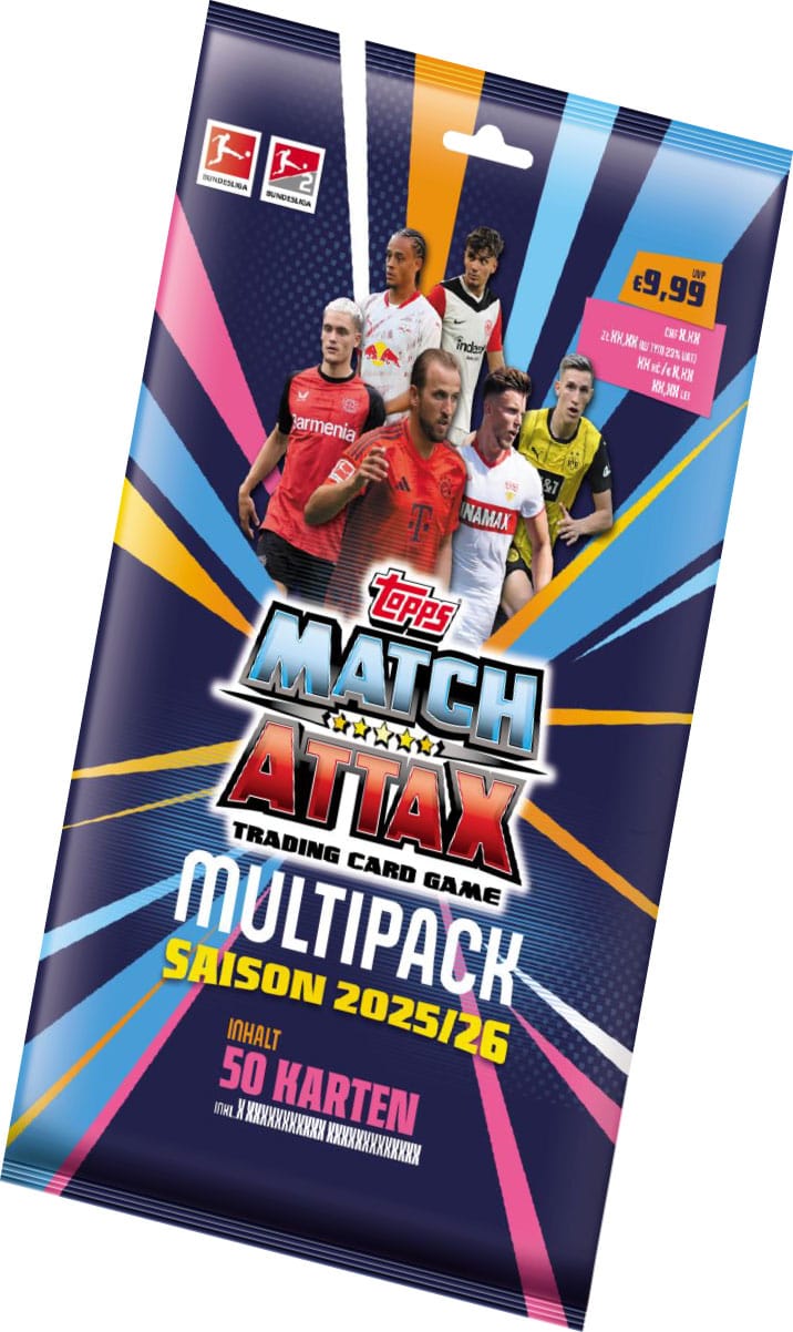 Bundesliga Match Attax Trading Cards 2025/26 Mega Multipack *German Version* P064949