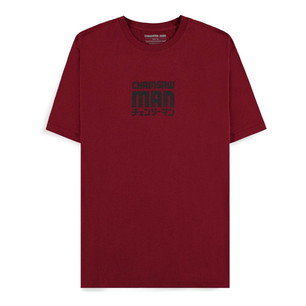 Chainsaw Man T-Shirt Smile Bordeaux