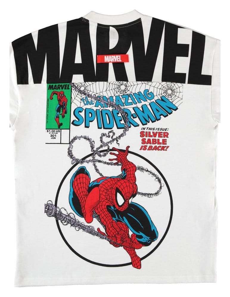 Marvel T-Shirt Spider Man Split Comic Size L P074709