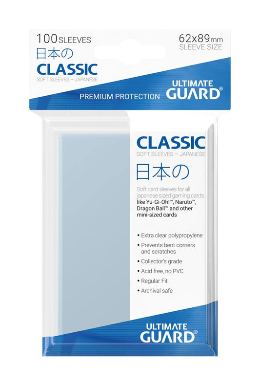 Ultimate Guard Classic Sleeves Japanese Size (100) P061700
