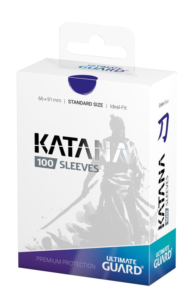 Ultimate Guard Katana Sleeves Standard Size (100) - Blue P061706