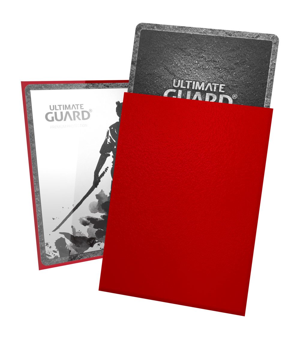 Ultimate Guard Katana Sleeves Standard Size (100) - Red P061707