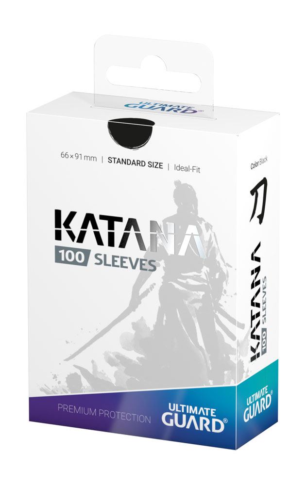Ultimate Guard Katana Sleeves Standard Size (100) - Black P061710