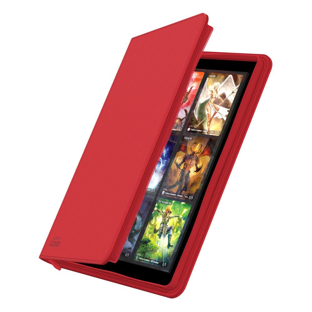 Ultimate Guard Zipfolio 360 18-Pocket Xenoskin - Red P061729