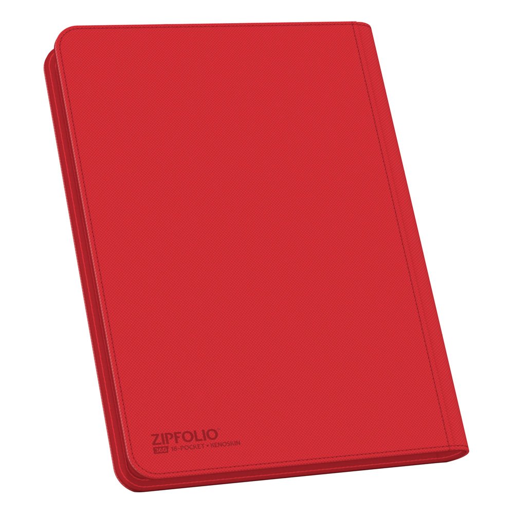 Ultimate Guard Zipfolio 360 18-Pocket Xenoskin - Red P061729