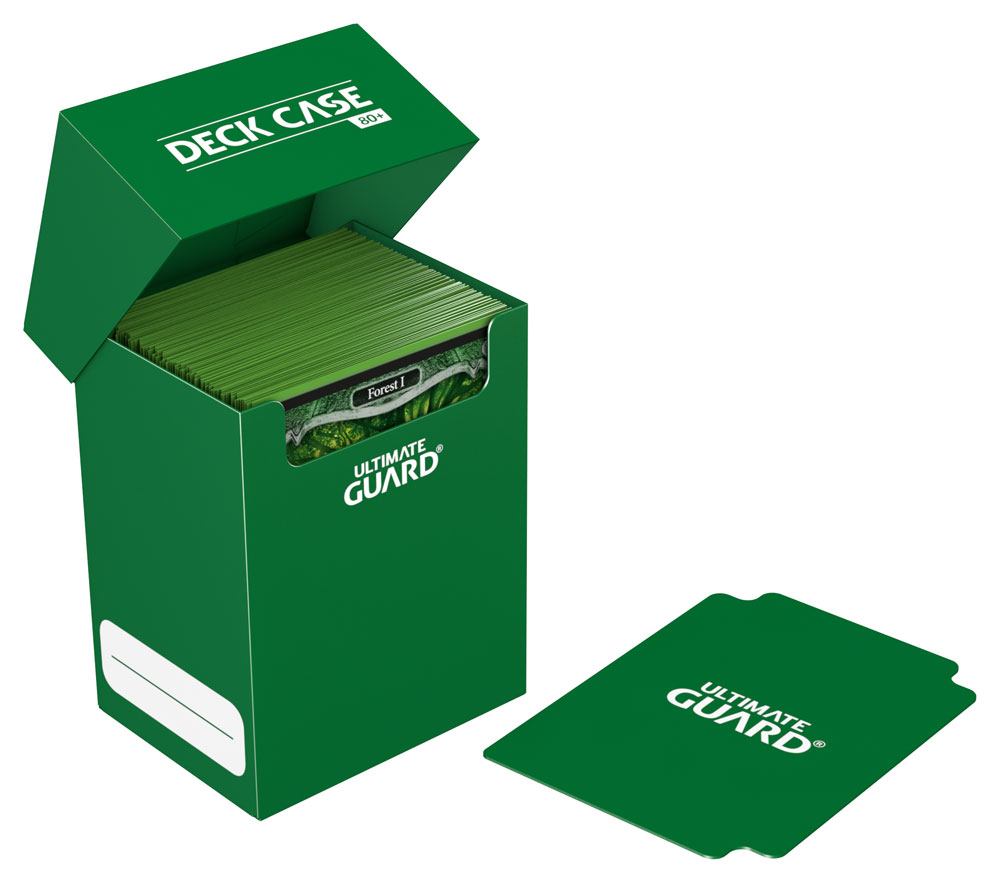 Ultimate Guard Deck Case 80+ - Green P061736