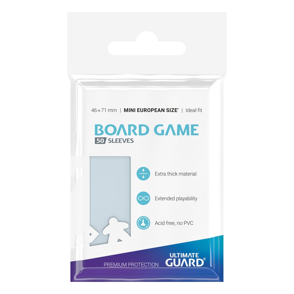 Ultimate Guard Board Game Sleeves (50) - Mini European P061747