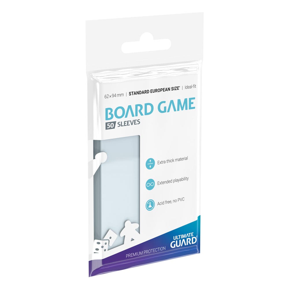 Ultimate Guard Board Game Sleeves (50) - Standard European P061751