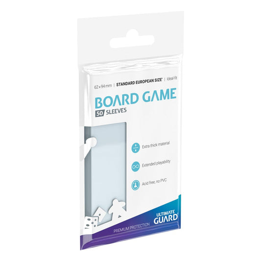 Ultimate Guard Board Game Sleeves (50) - Standard European P061751