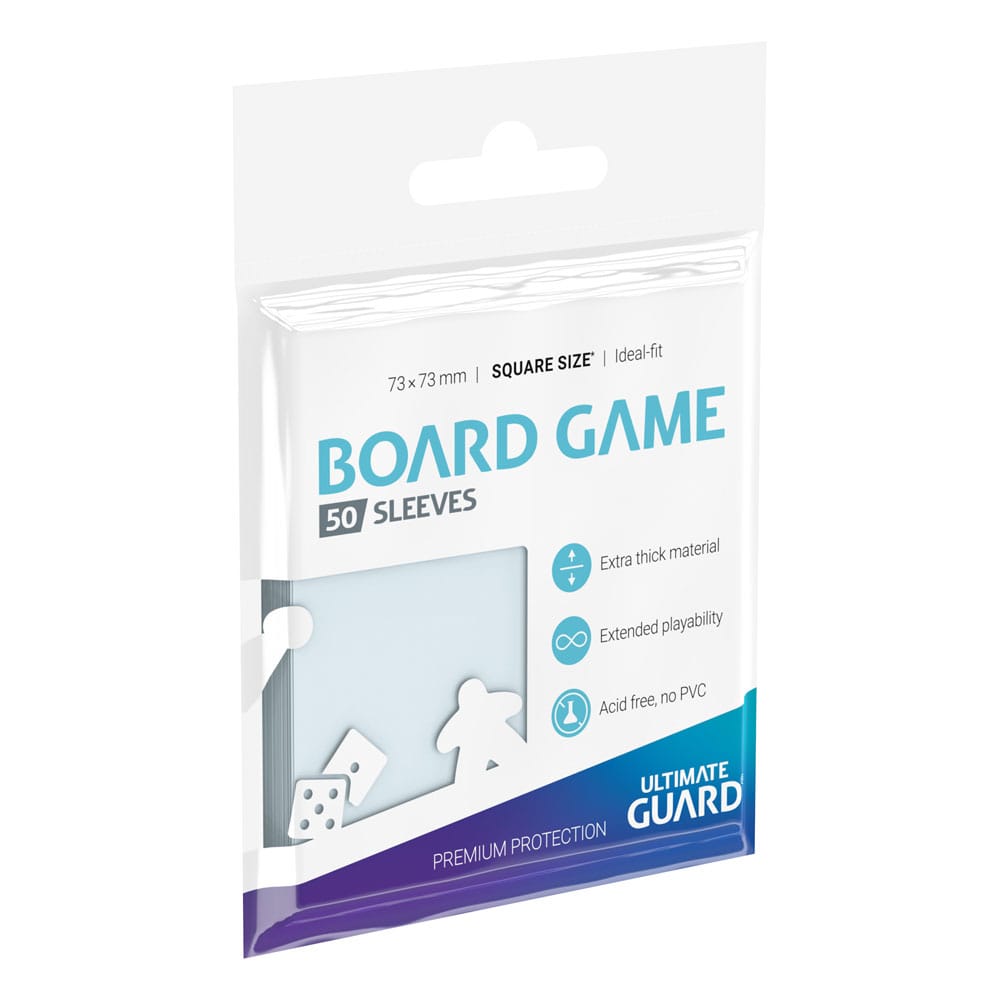Ultimate Guard Board Game Sleeves (50) - Square P061752