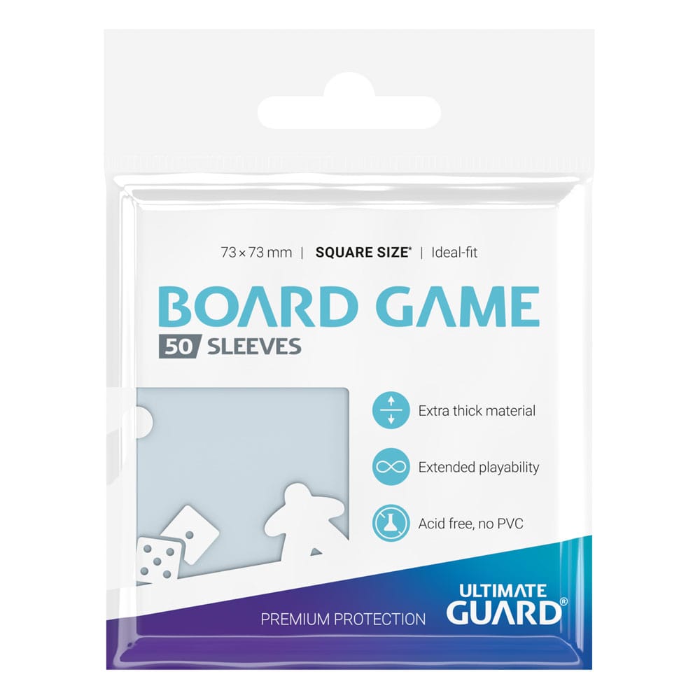 Ultimate Guard Board Game Sleeves (50) - Square P061752