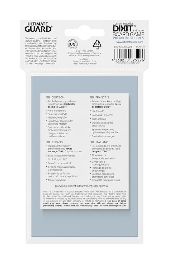 Ultimate Guard Board Game Sleeves (90) - Dixit™ and more P061753