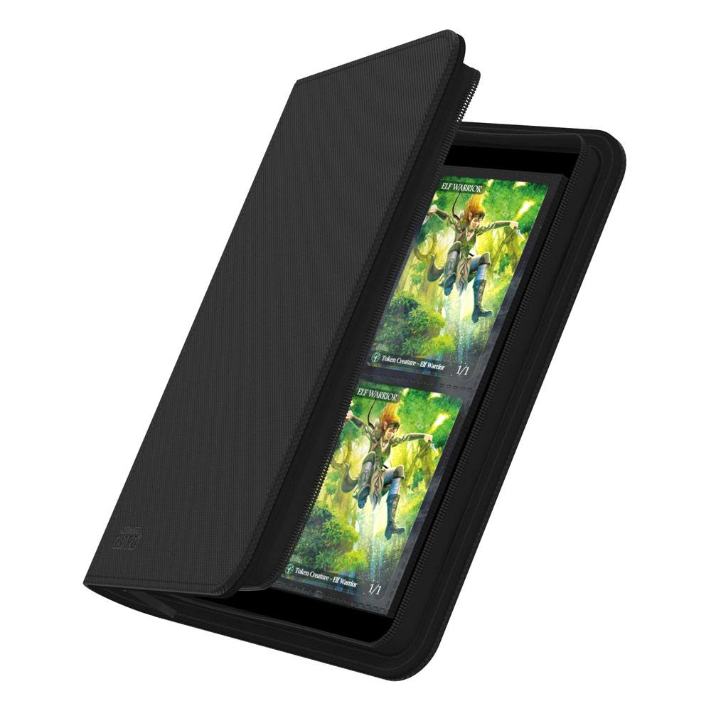 Ultimate Guard Zipfolio 160 8-Pocket Xenoskin - Black P061771